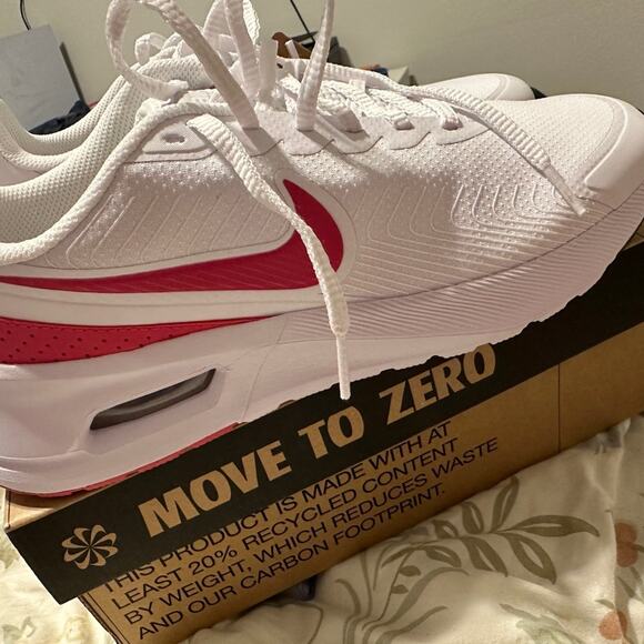 Nike Air Max Nuaxis 'White Aster Pink' Women's HF1233-100 - Picture 11 of 12